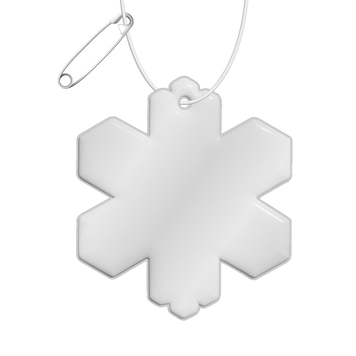 Mjuk Reflex Snöflinga