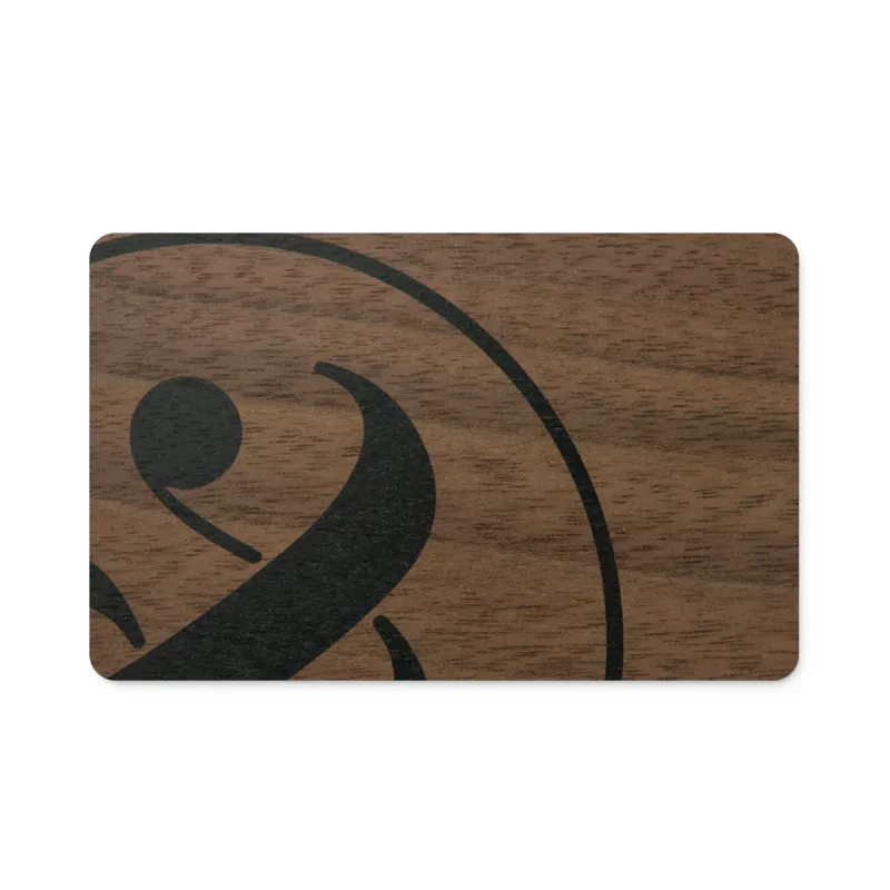 RFID träkort WOOD