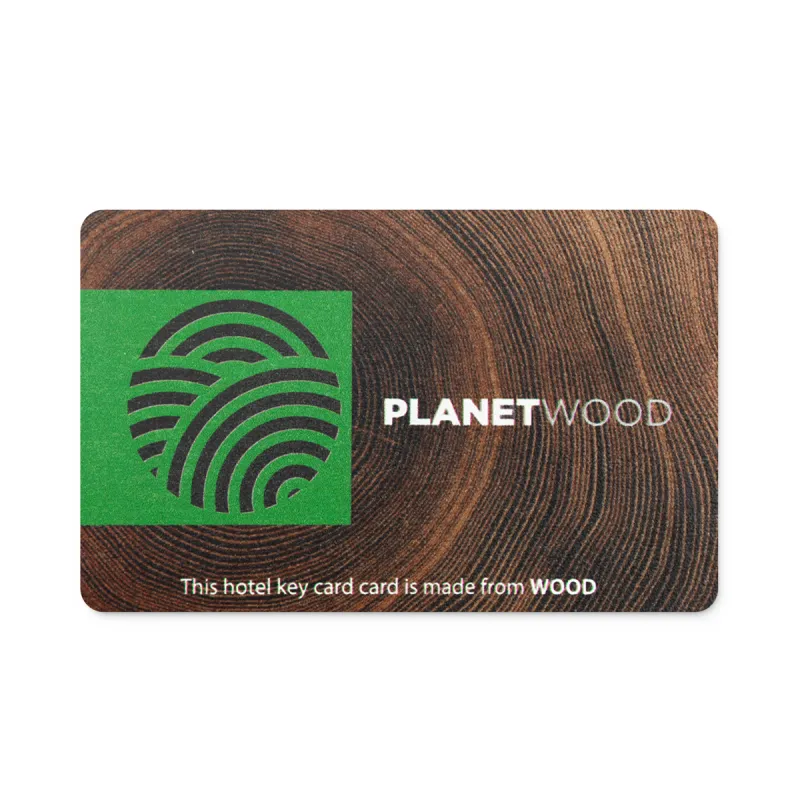 RFID träkort WOOD