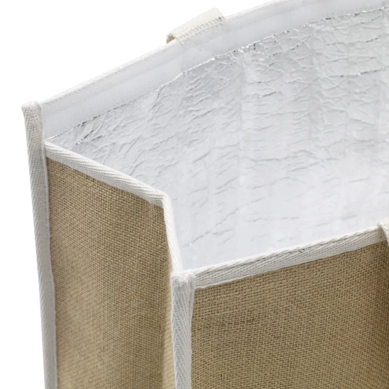 Cooler bag jute