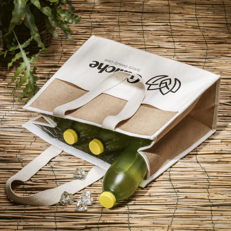 Cooler bag jute