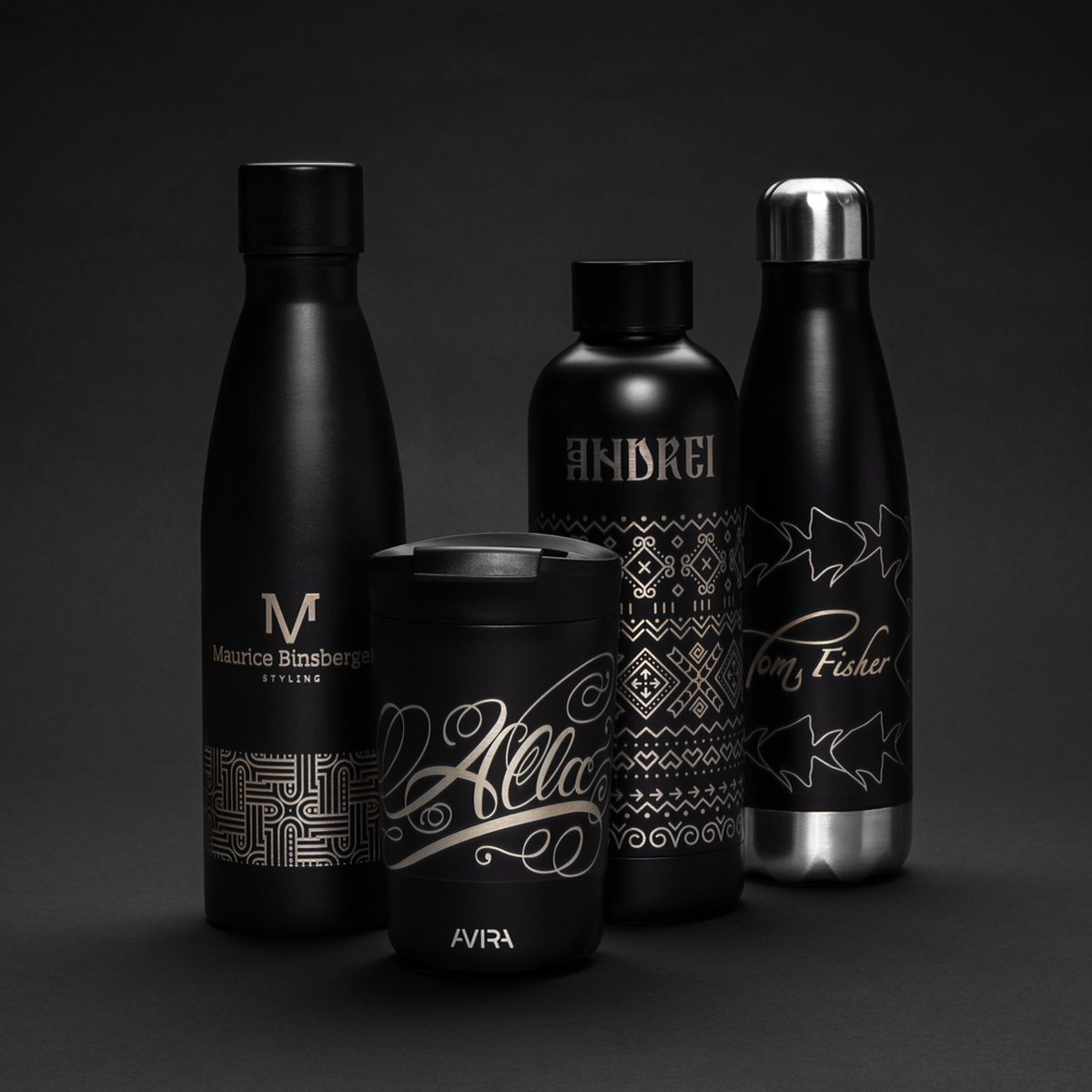 Vakuumflaska stål ECO